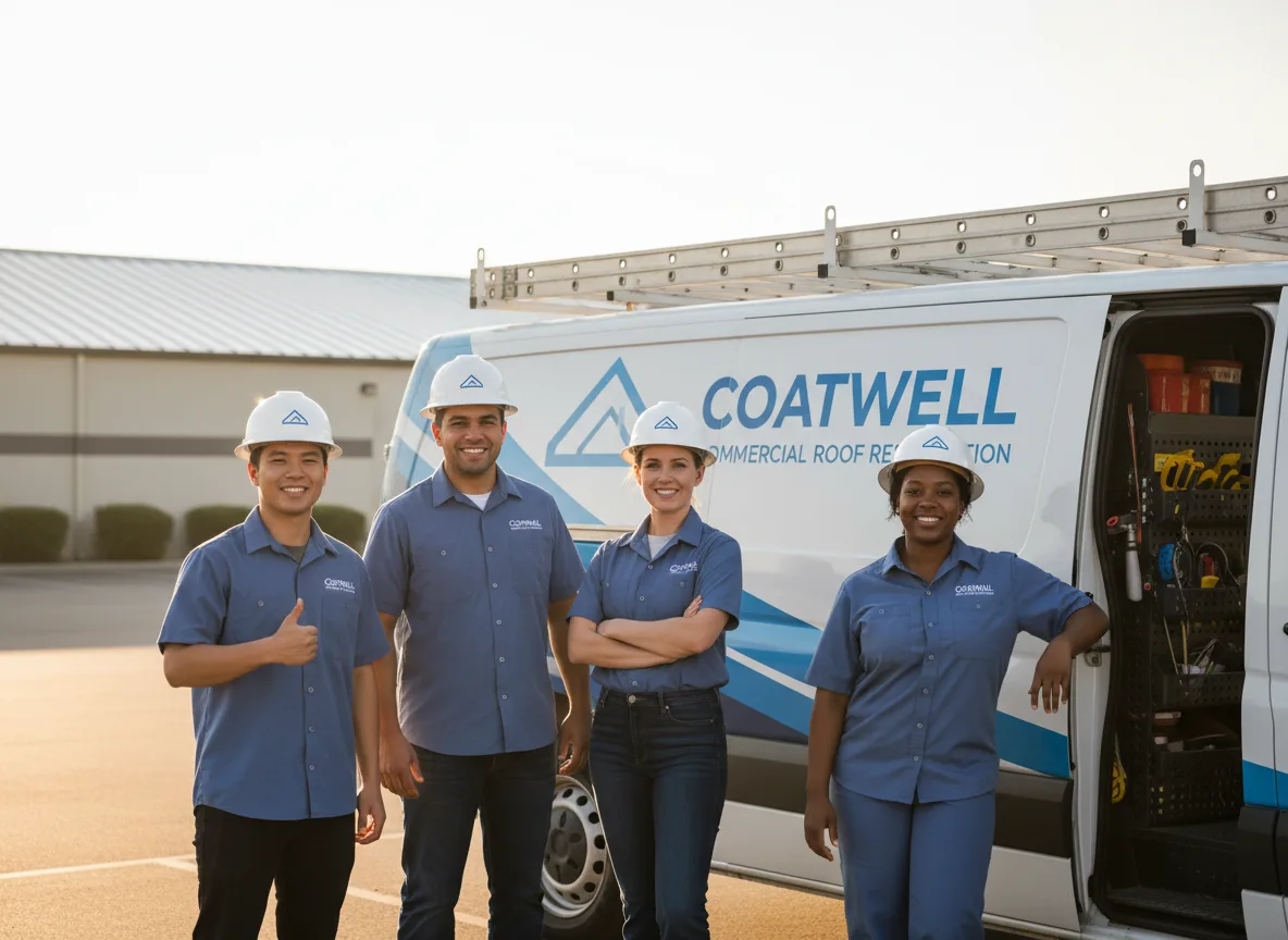 Commercial roof coating company in Crockett, CA